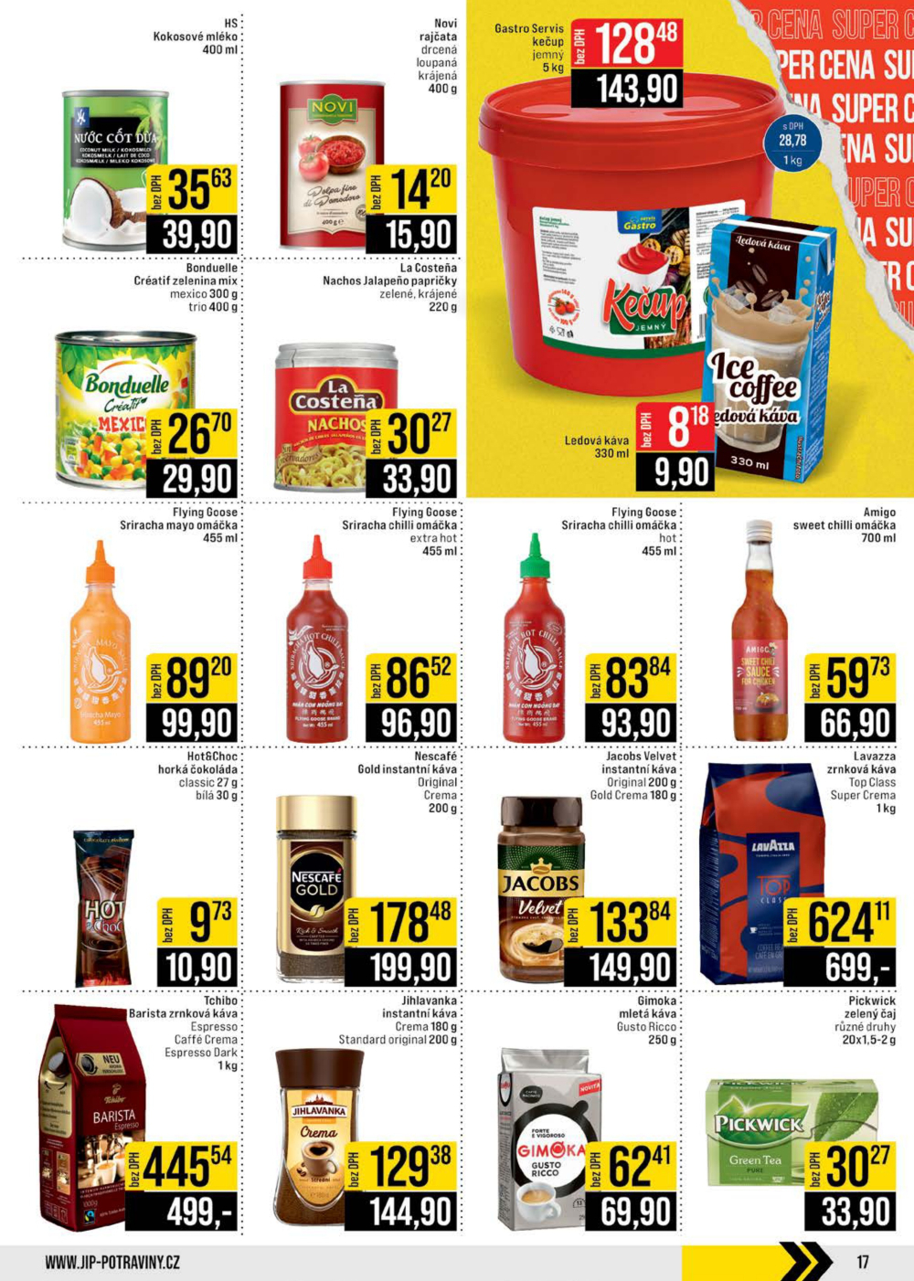 Leták JIP leták CC Cash & Carry - Brno, Ostrava, Praha, Polička, Olomouc, Karlovy Vary, Zlín, Jilemnice, Pardubice - strana 17