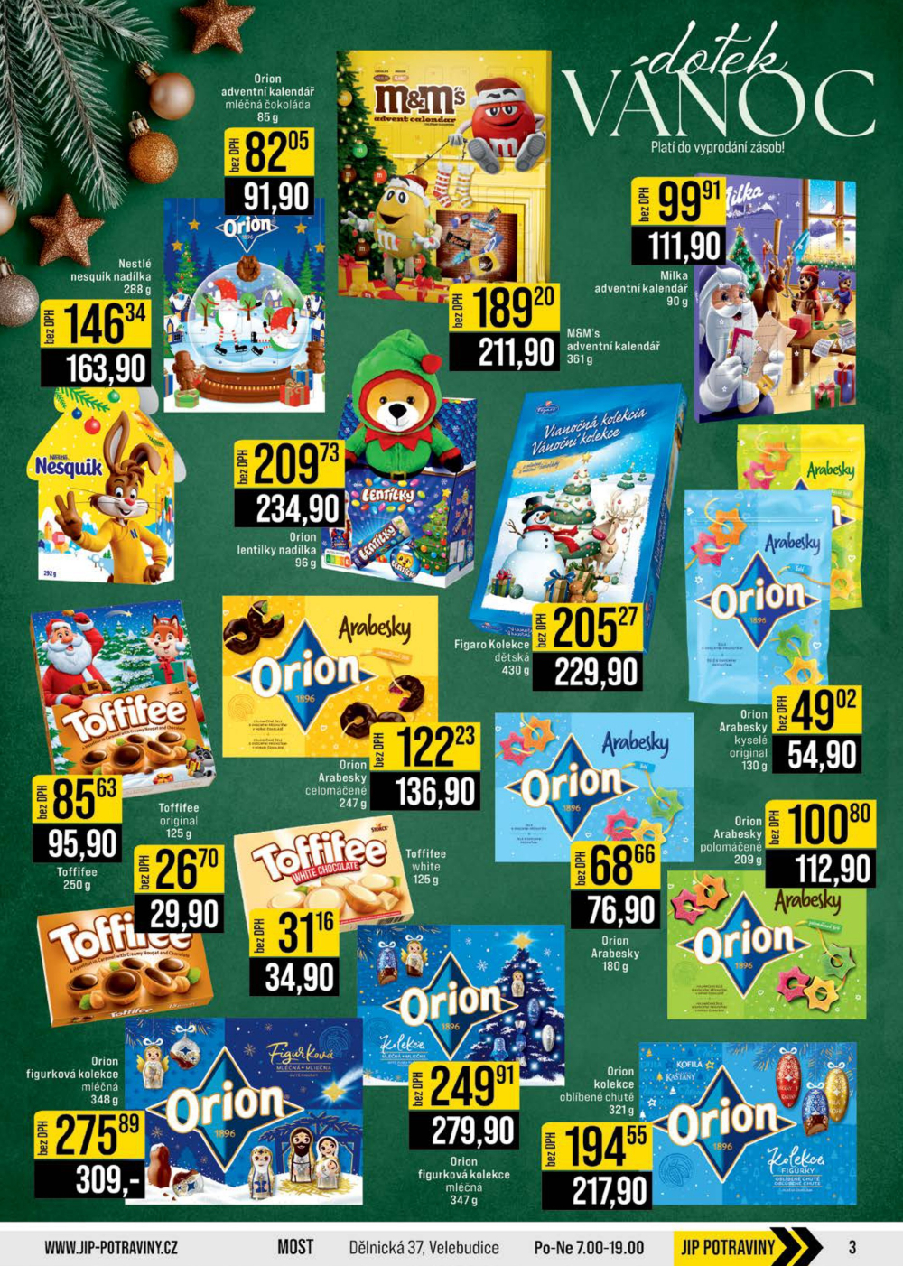 Leták JIP leták CC Cash & Carry - Brno, Ostrava, Praha, Polička, Olomouc, Karlovy Vary, Zlín, Jilemnice, Pardubice - strana 3