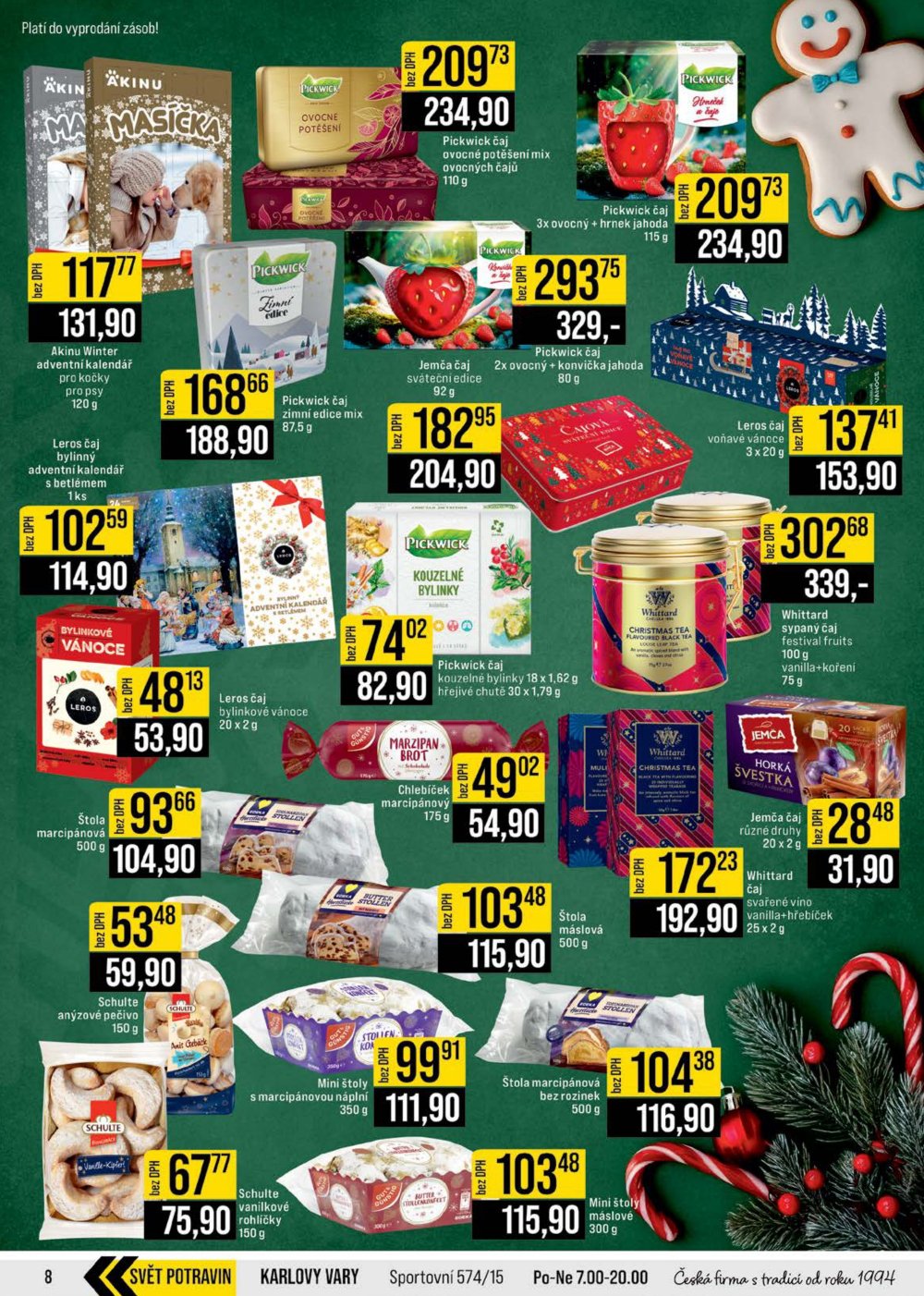 Leták JIP leták CC Cash & Carry - Brno, Ostrava, Praha, Polička, Olomouc, Karlovy Vary, Zlín, Jilemnice, Pardubice - strana 8