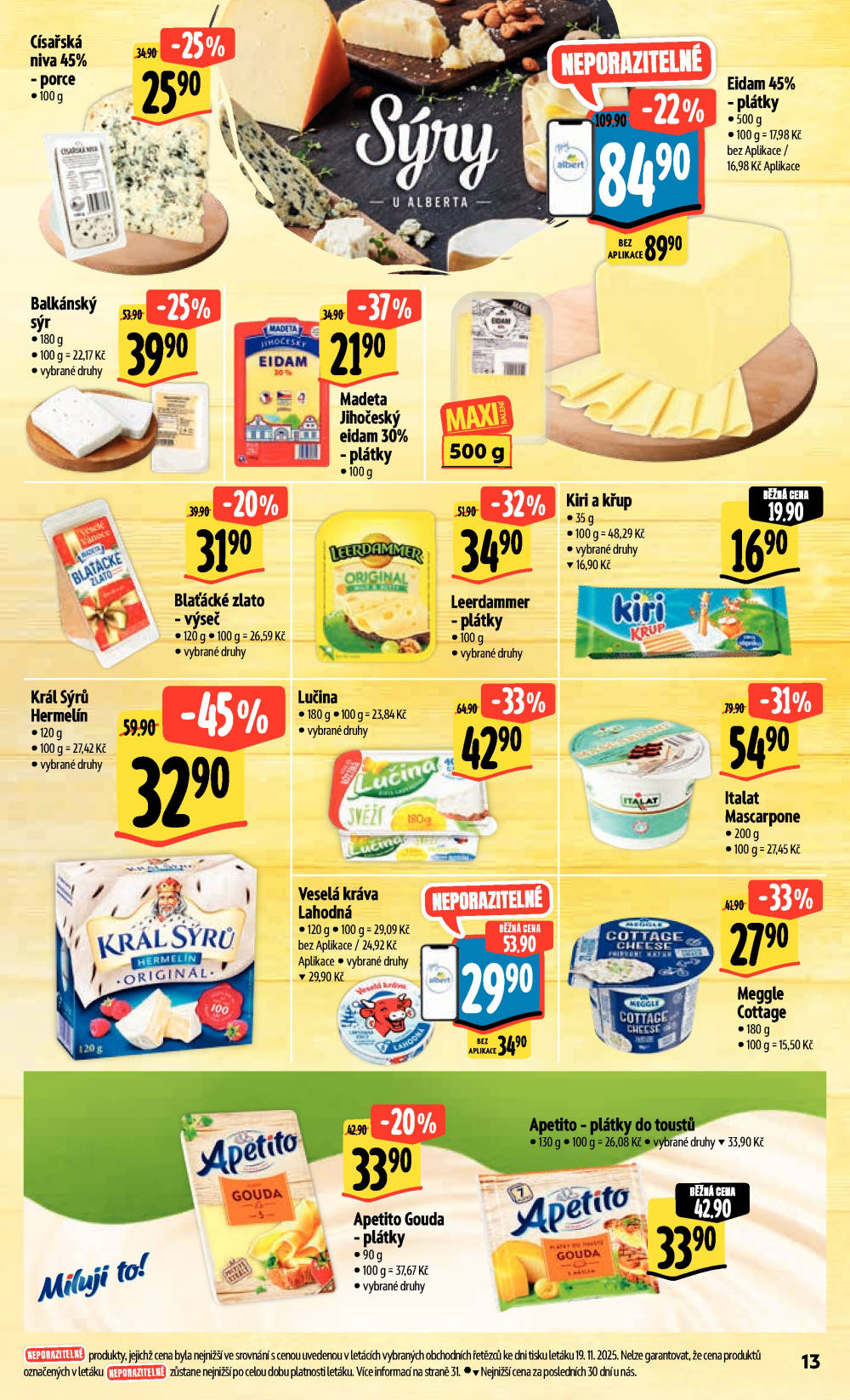 Leták Albert Hypermarket leták - Šumperk, Vřesová - strana 31