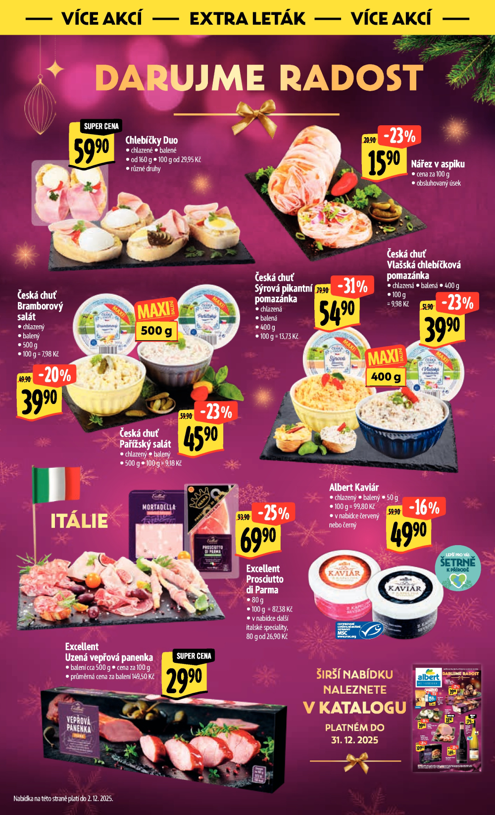 Leták Albert Hypermarket leták - Šumperk, Vřesová - strana 52