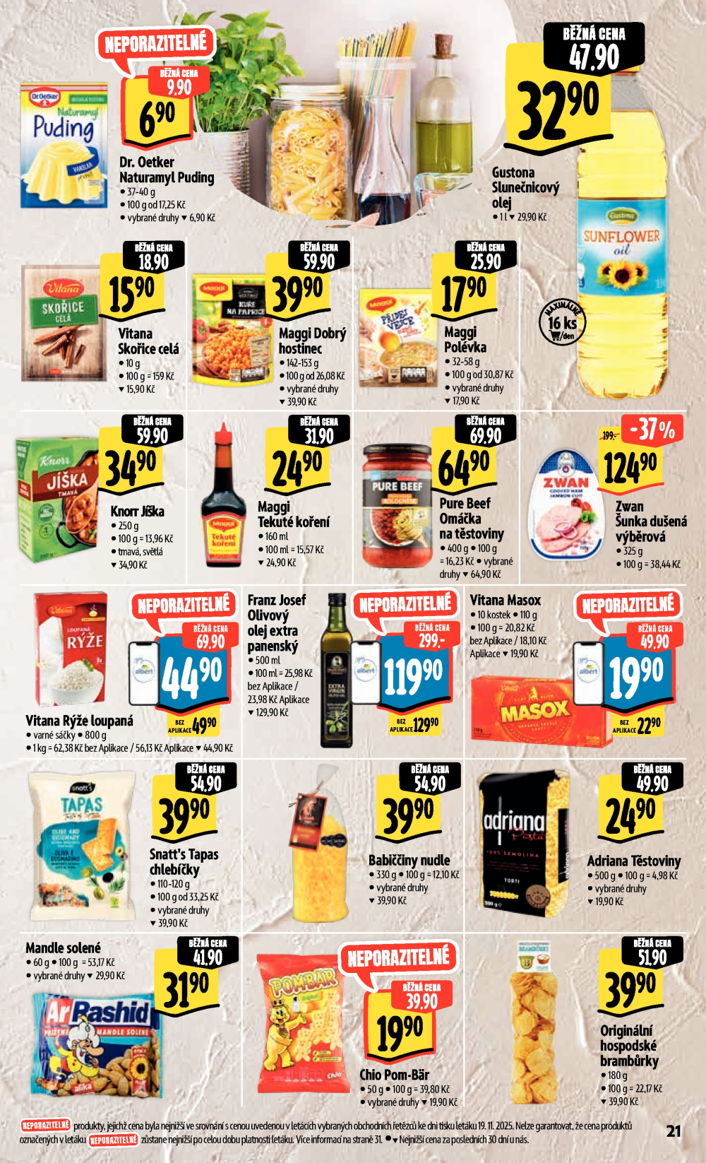 Leták Albert Hypermarket leták - Mladá Boleslav, Na Radouči - strana 39