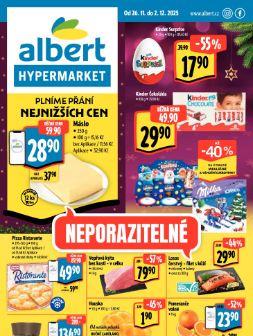 Albert Hypermarket leták