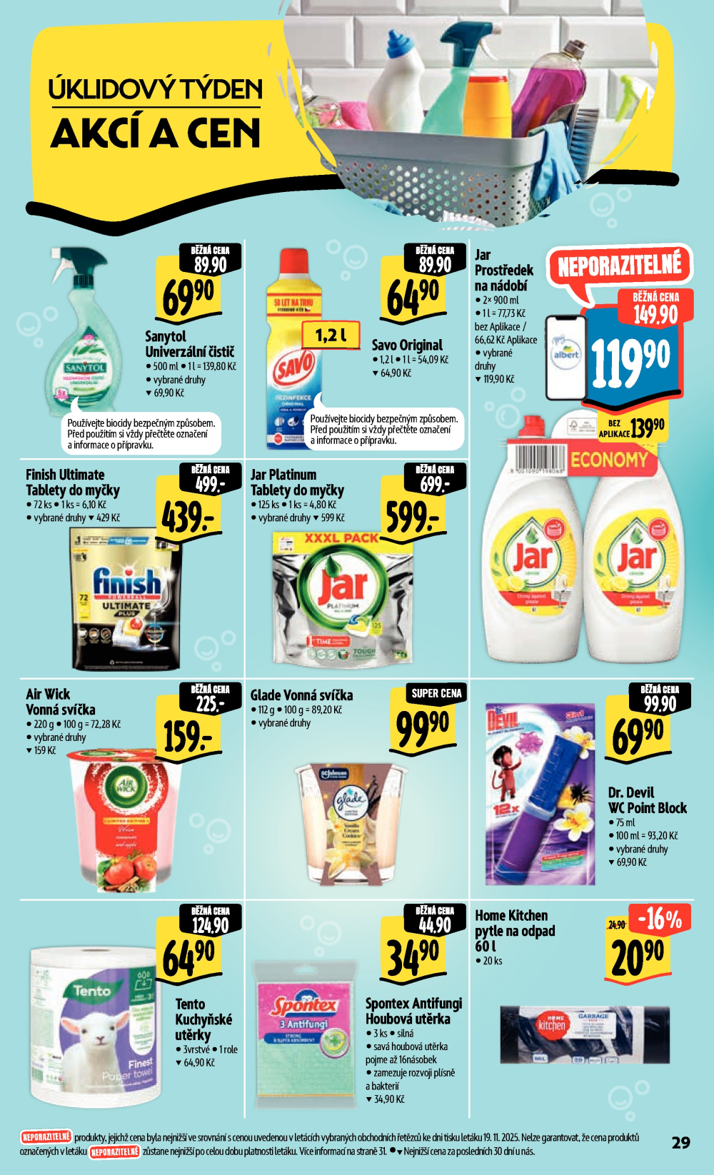 Leták Albert Hypermarket leták - strana 39