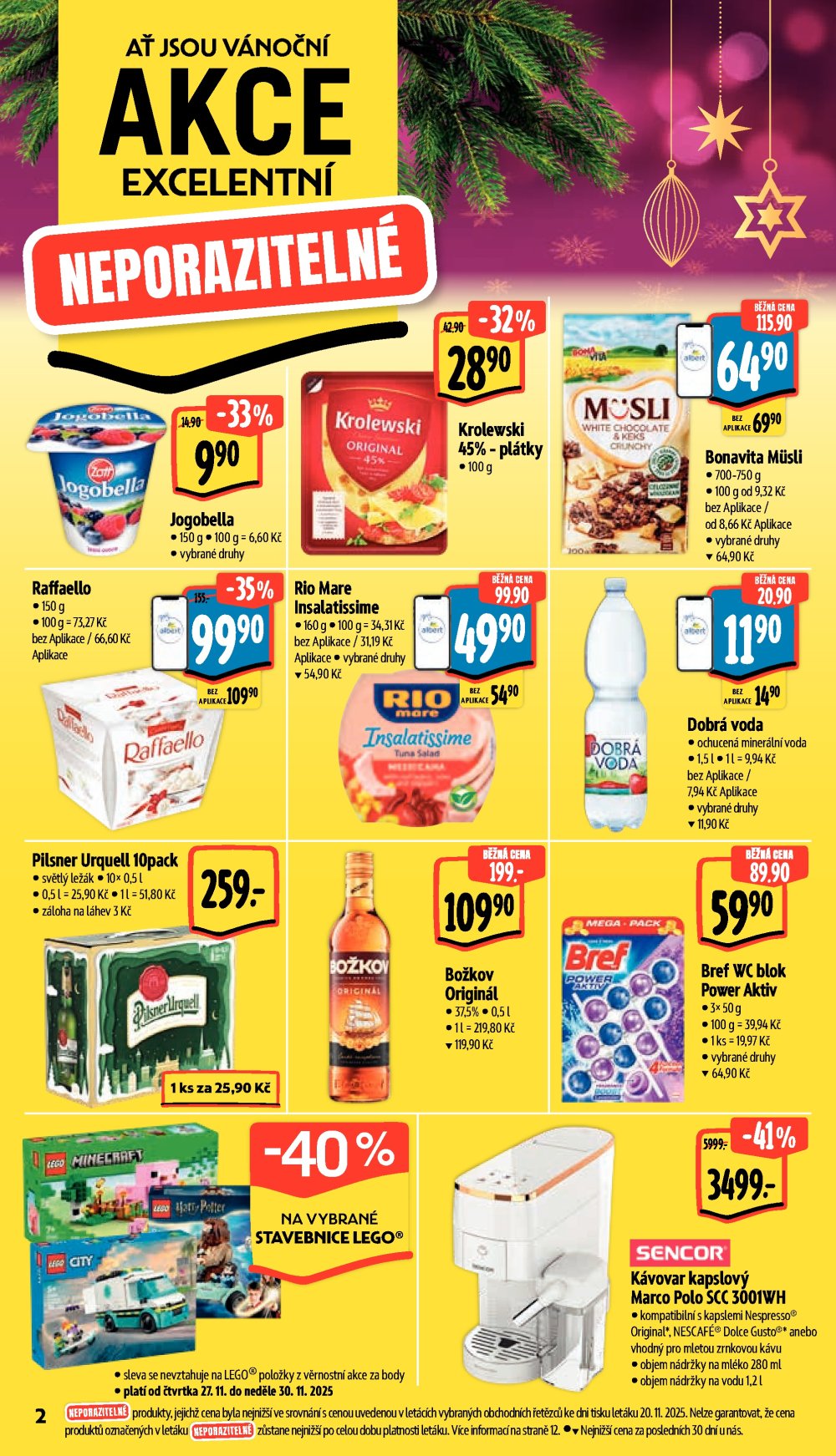 Leták Albert Supermarket leták - Praha, Veletržní - strana 10