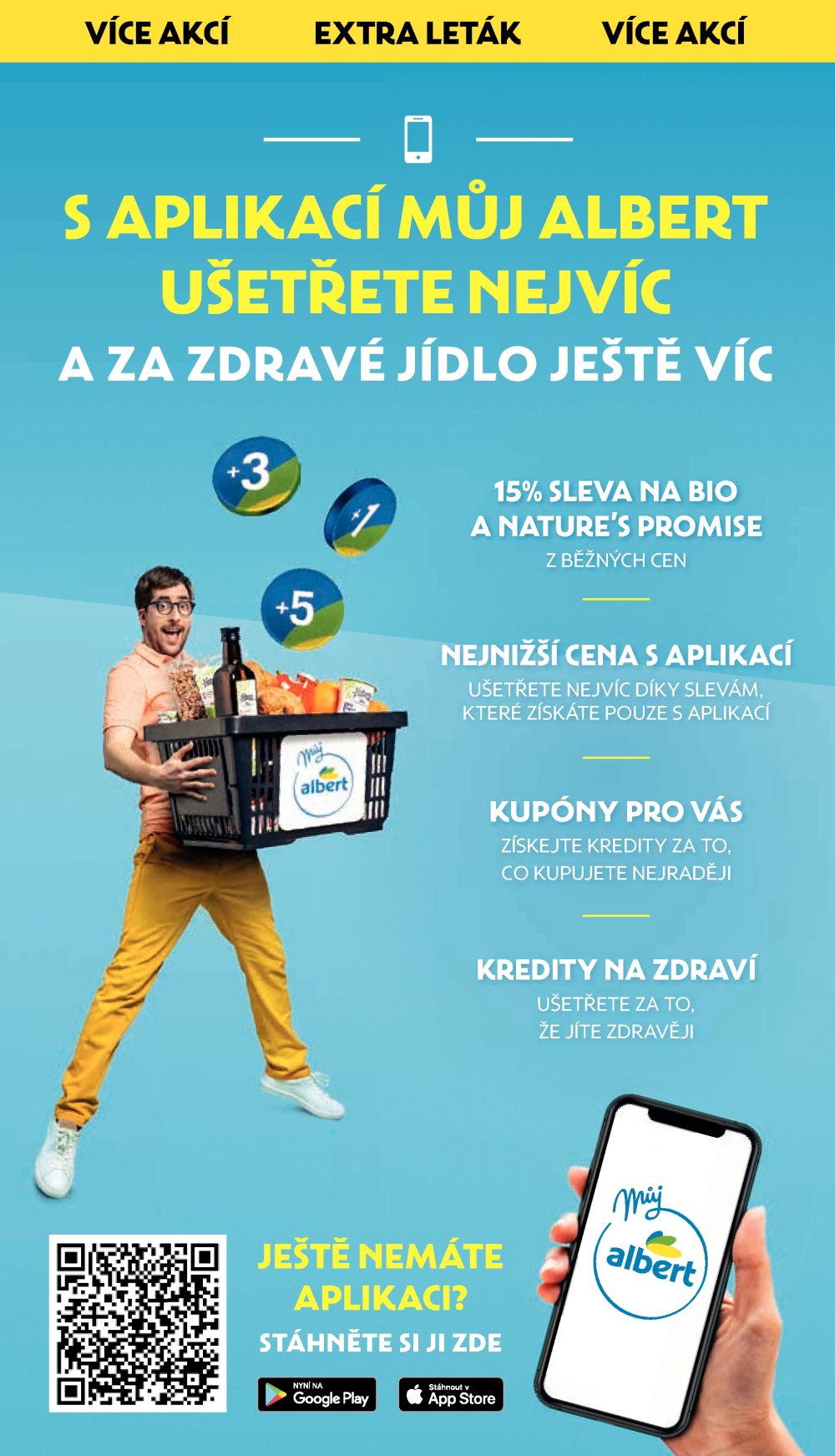 Leták Albert Supermarket leták - Praha, Veletržní - strana 17