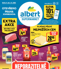 Akční leták Albert Supermarket  - Praha, Veletržní