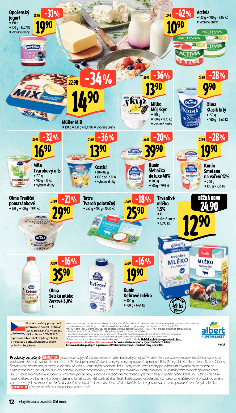 Leták Albert Supermarket leták - Praha, Veletržní - strana 24