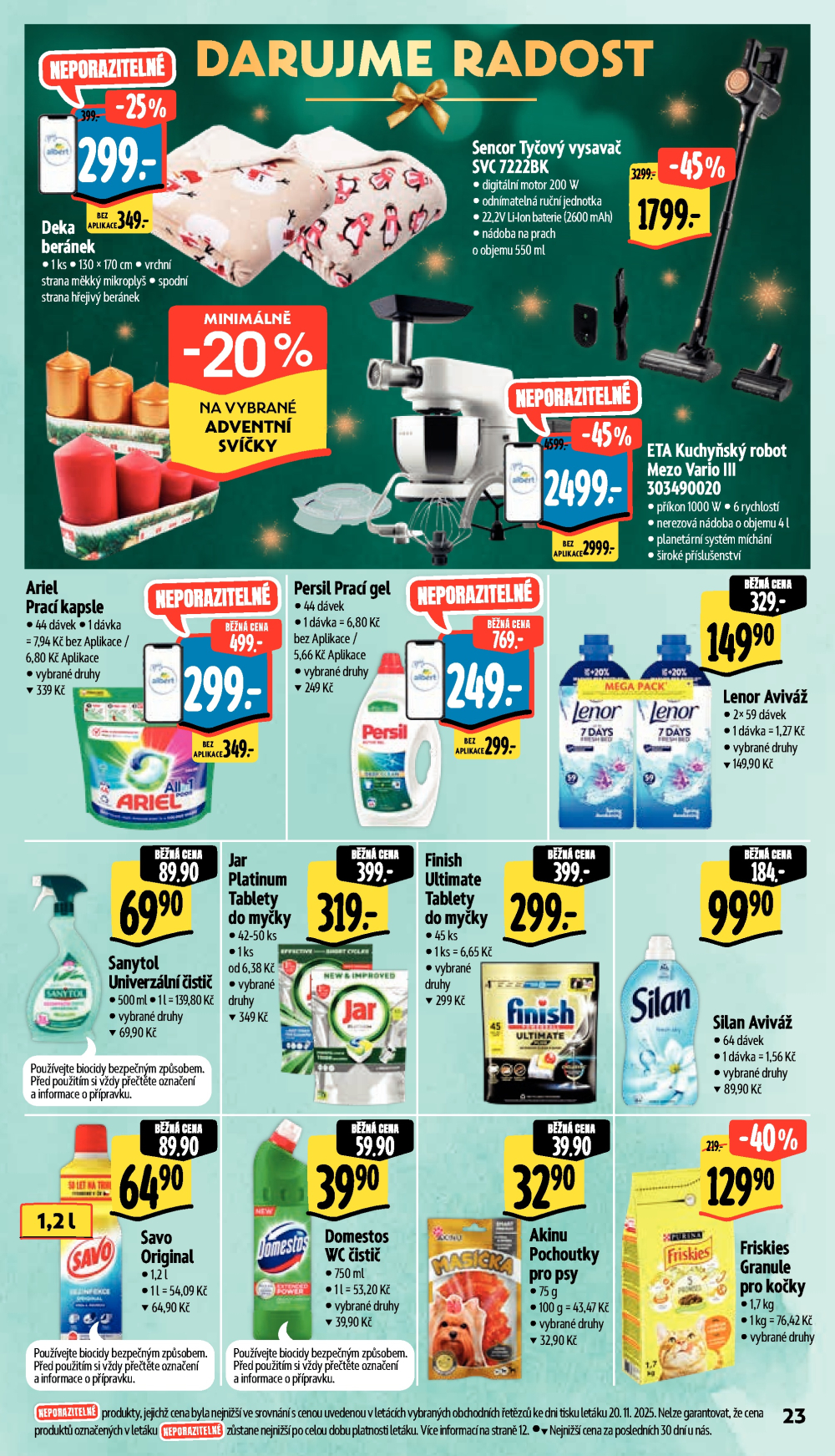 Leták Albert Supermarket leták - Praha, Veletržní - strana 35