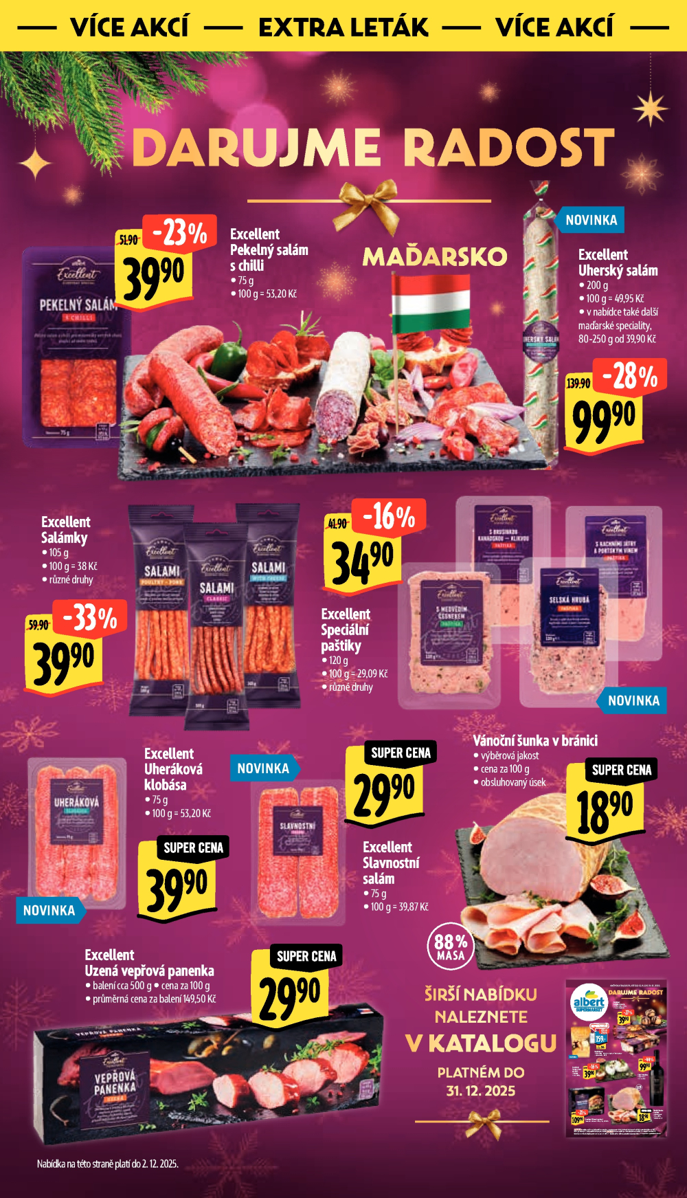 Leták Albert Supermarket leták - Praha, Veletržní - strana 36