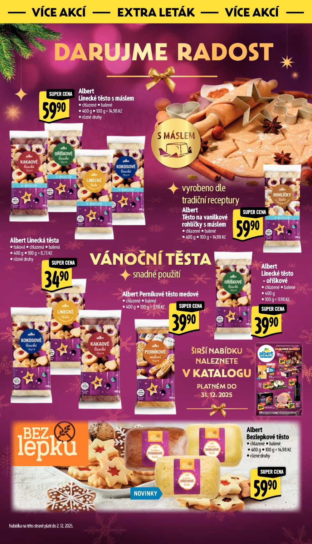 Leták Albert Supermarket leták - Praha, Veletržní - strana 39