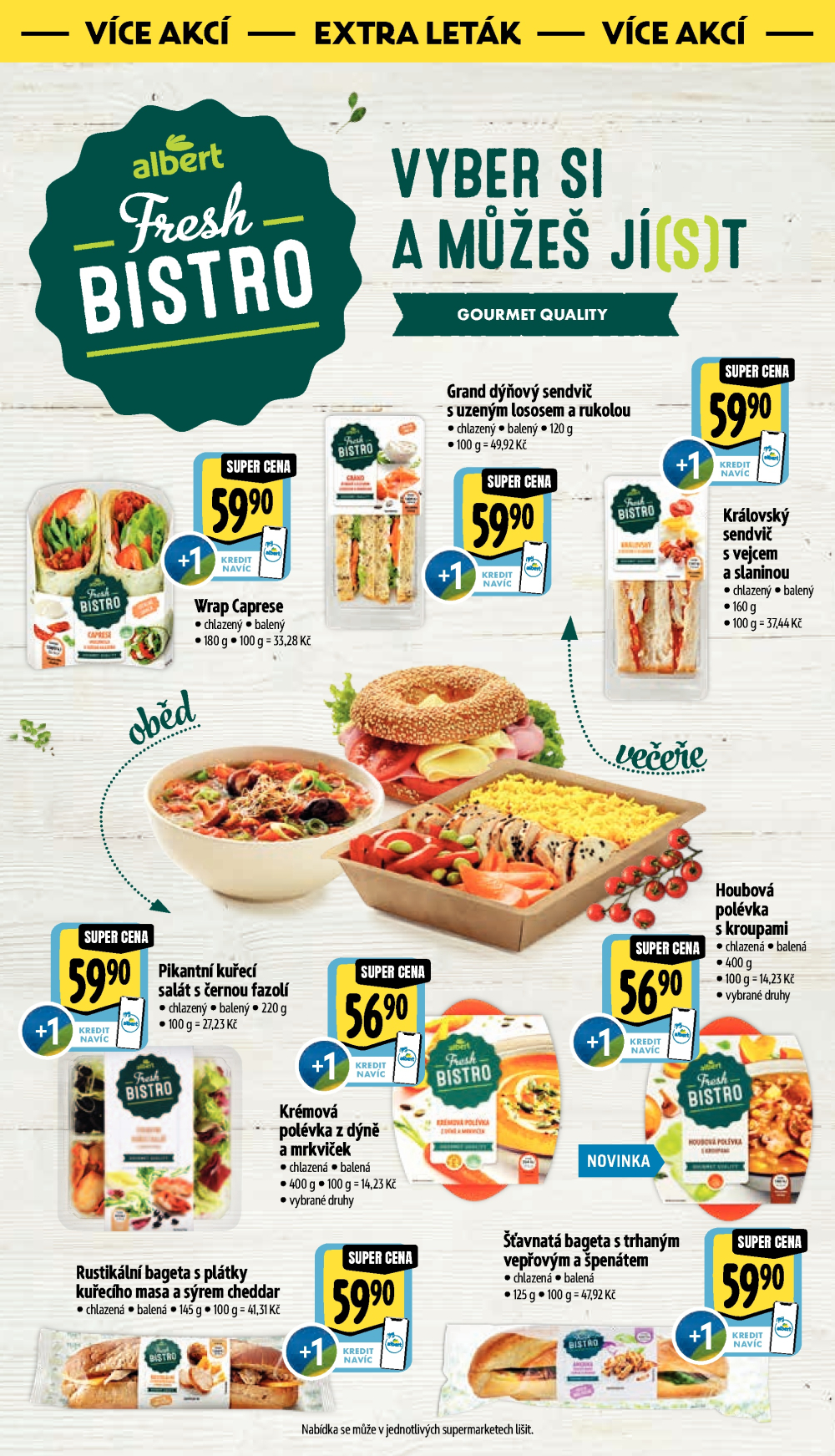 Leták Albert Supermarket leták - Praha, Veletržní - strana 41