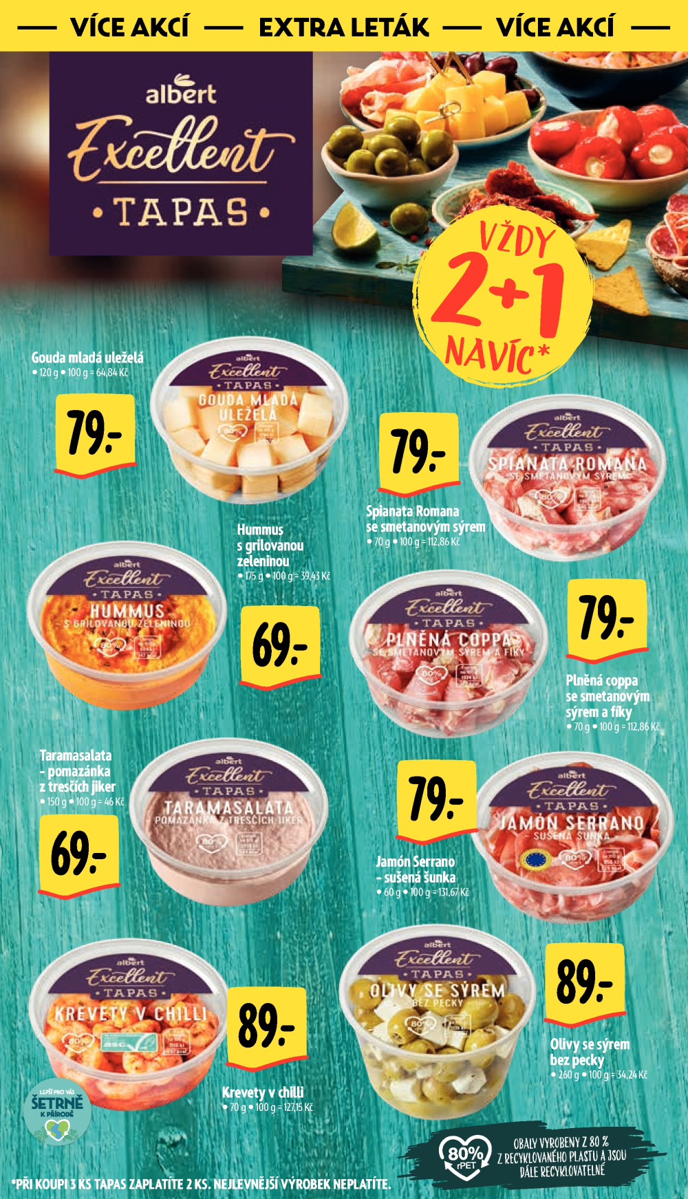 Leták Albert Supermarket leták - Praha, Veletržní - strana 43