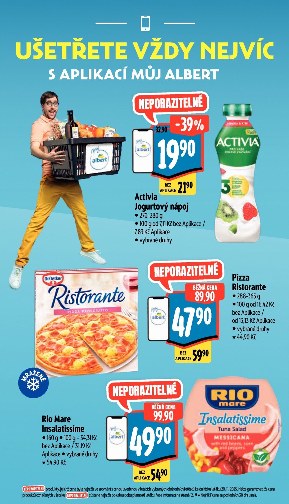 Leták Albert Supermarket leták - Praha, Veletržní - strana 4