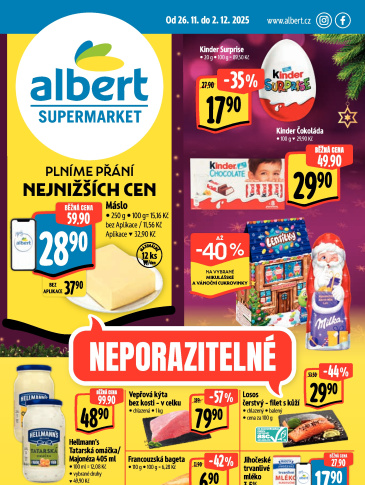 Albert Supermarket leták