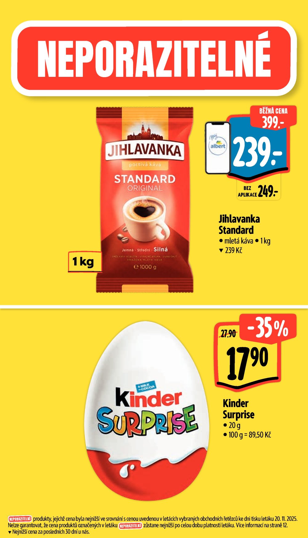 Leták Albert Supermarket leták - strana 4