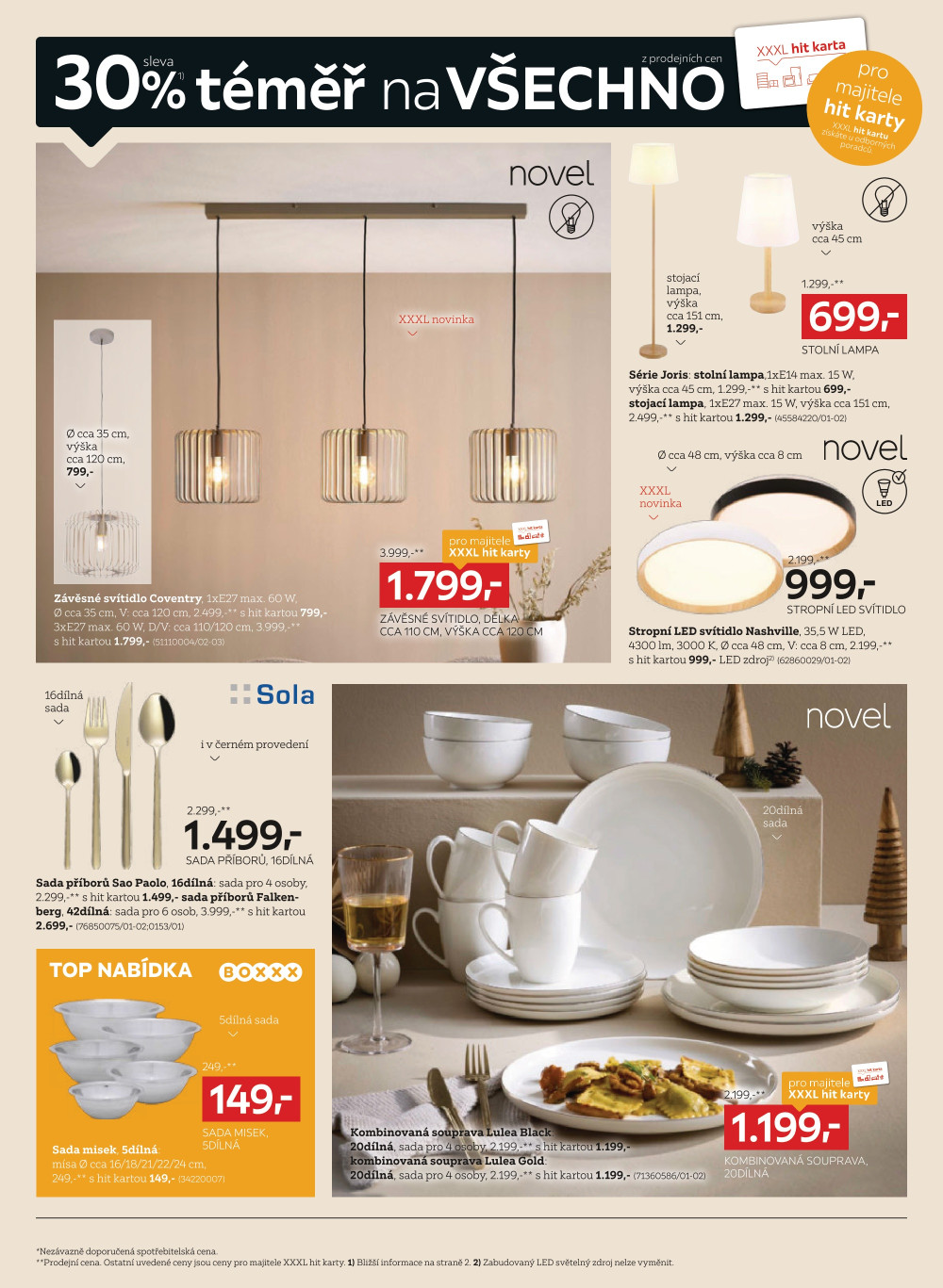 Leták XXXLutz leták - Bla Bla Black Shopping Week - strana 10