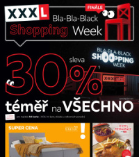 Akční leták XXXLutz  - Bla Bla Black Shopping Week