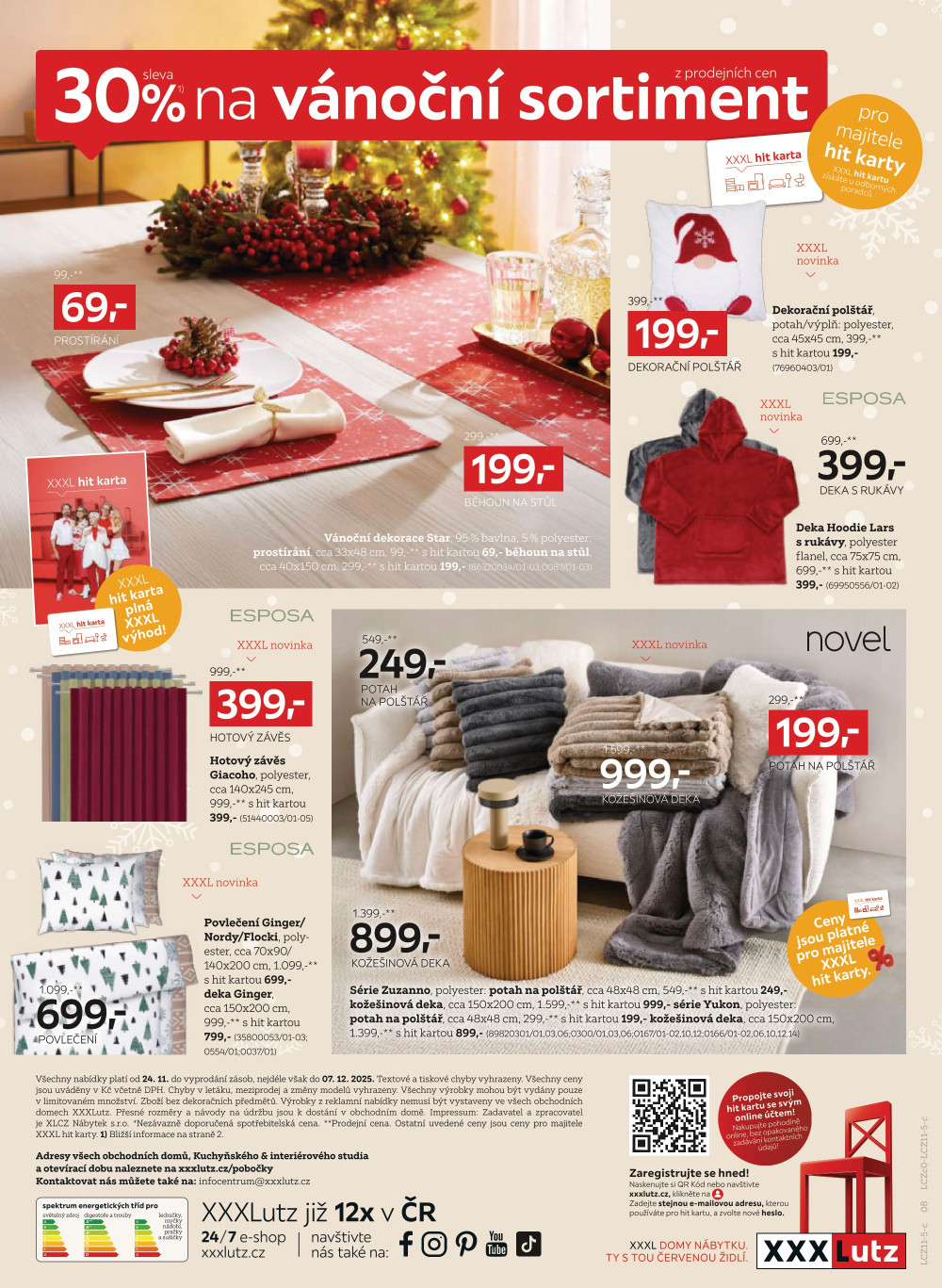 Leták XXXLutz leták - Bla Bla Black Shopping Week - strana 20