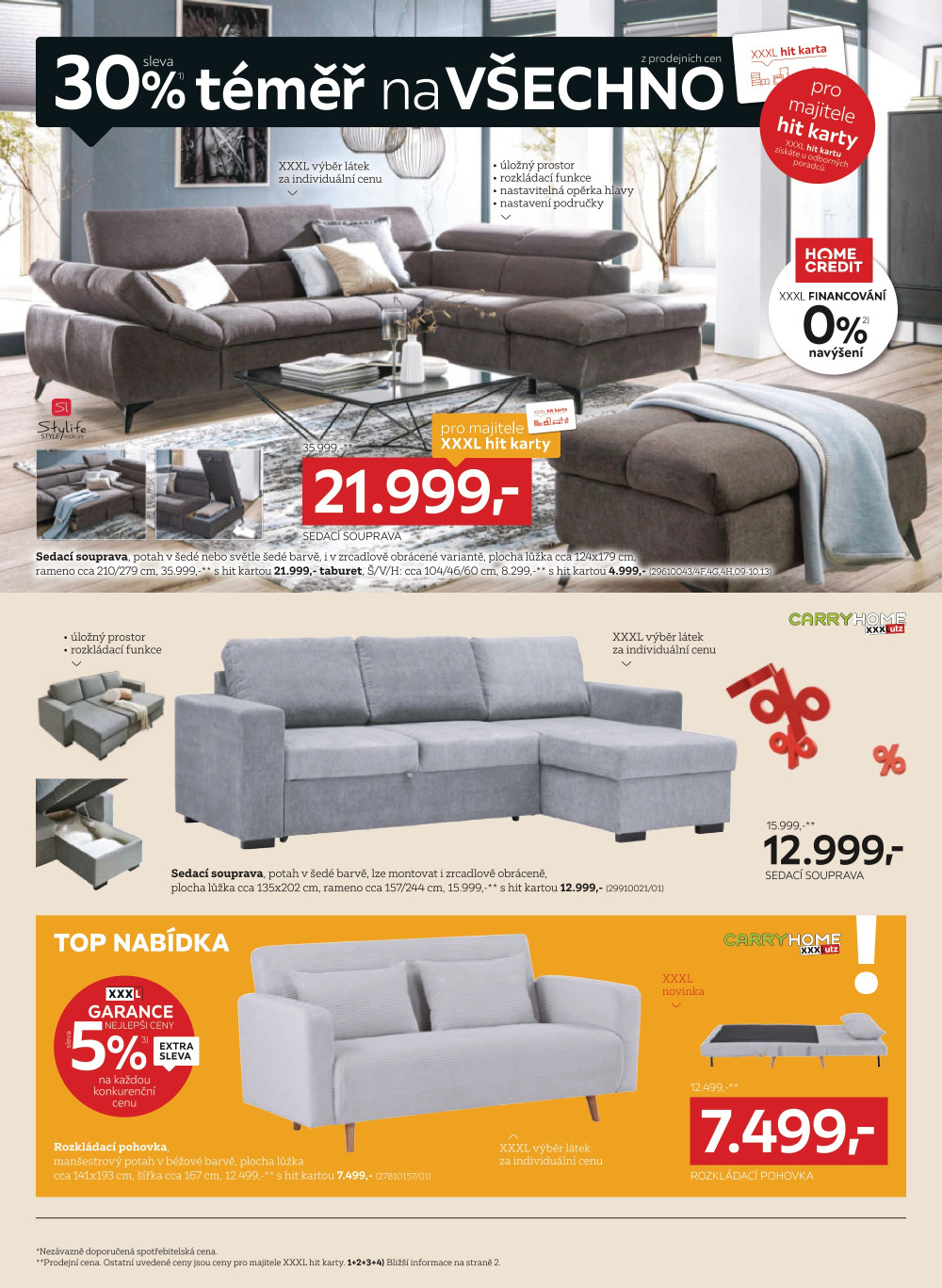 Leták XXXLutz leták - Bla Bla Black Shopping Week - strana 4