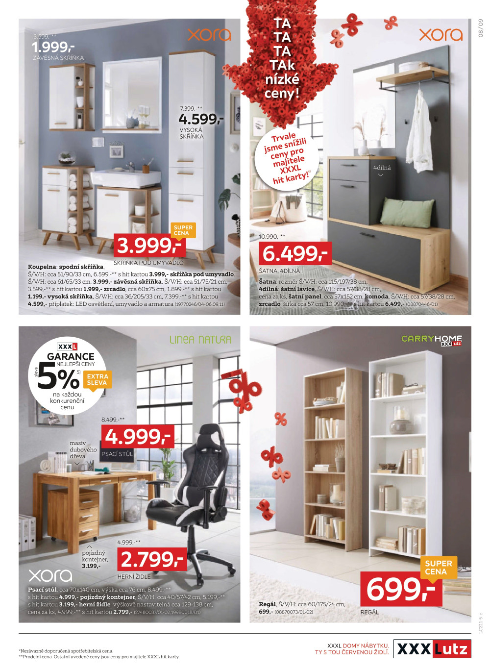 Leták XXXLutz leták - Bla Bla Black Shopping Week - strana 9