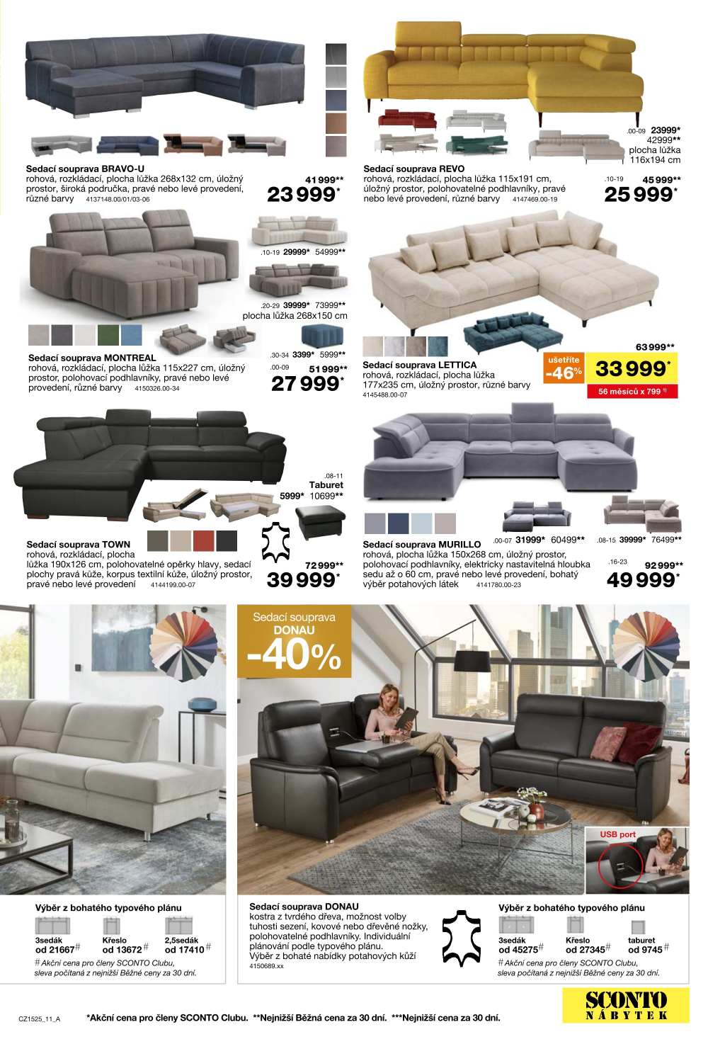 Leták SCONTO Nábytek leták - strana 11