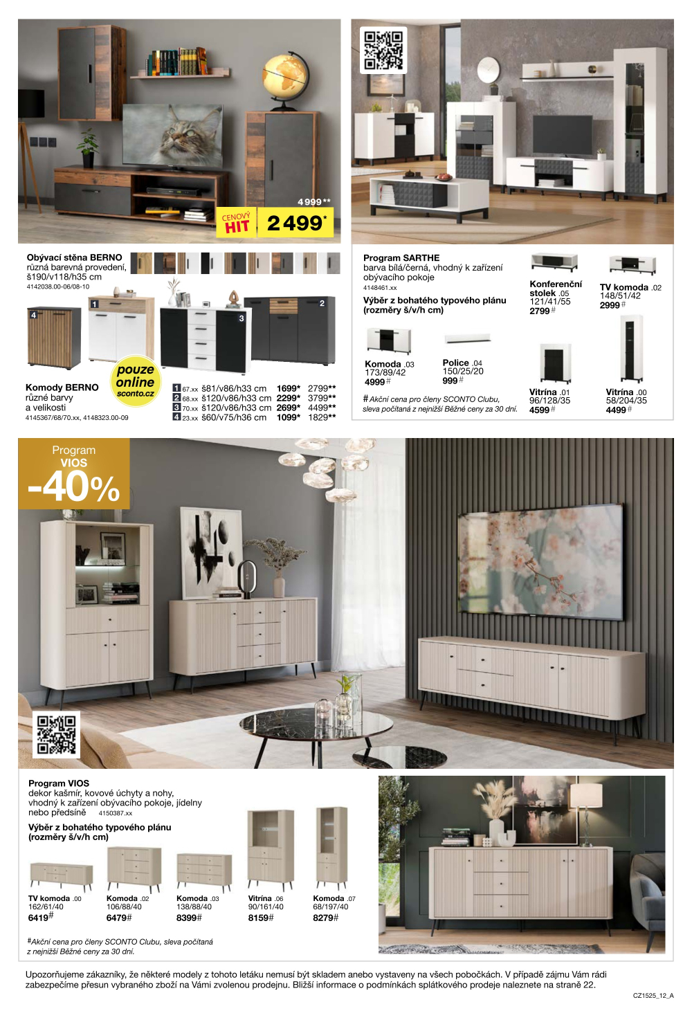 Leták SCONTO Nábytek leták - strana 12