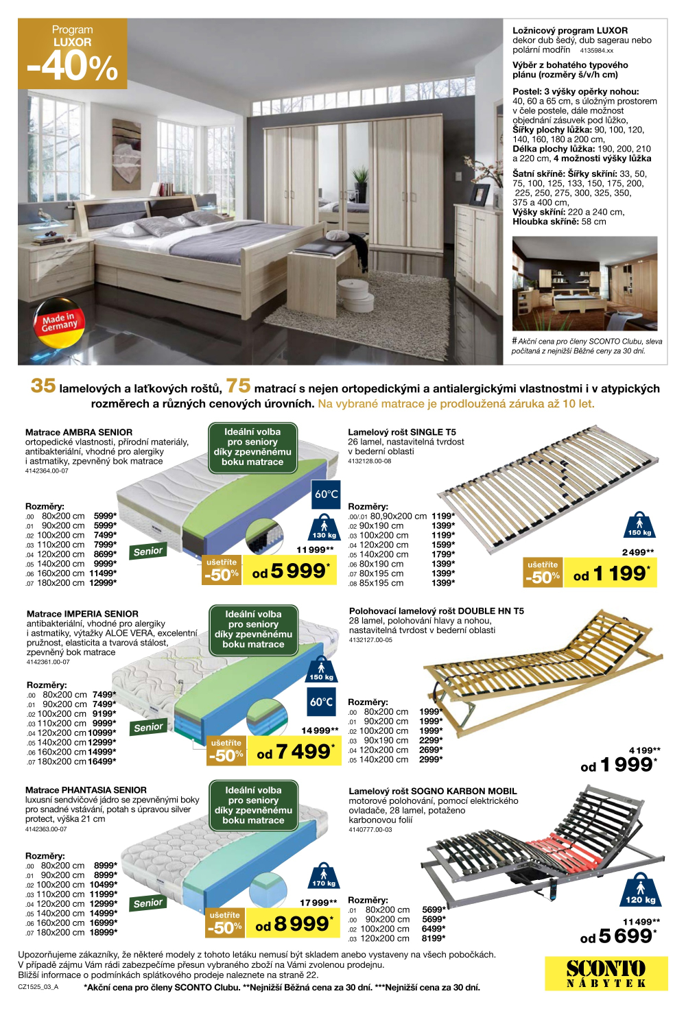 Leták SCONTO Nábytek leták - strana 3