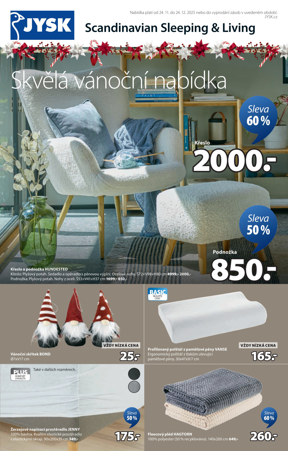Leták Jysk leták - strana 1