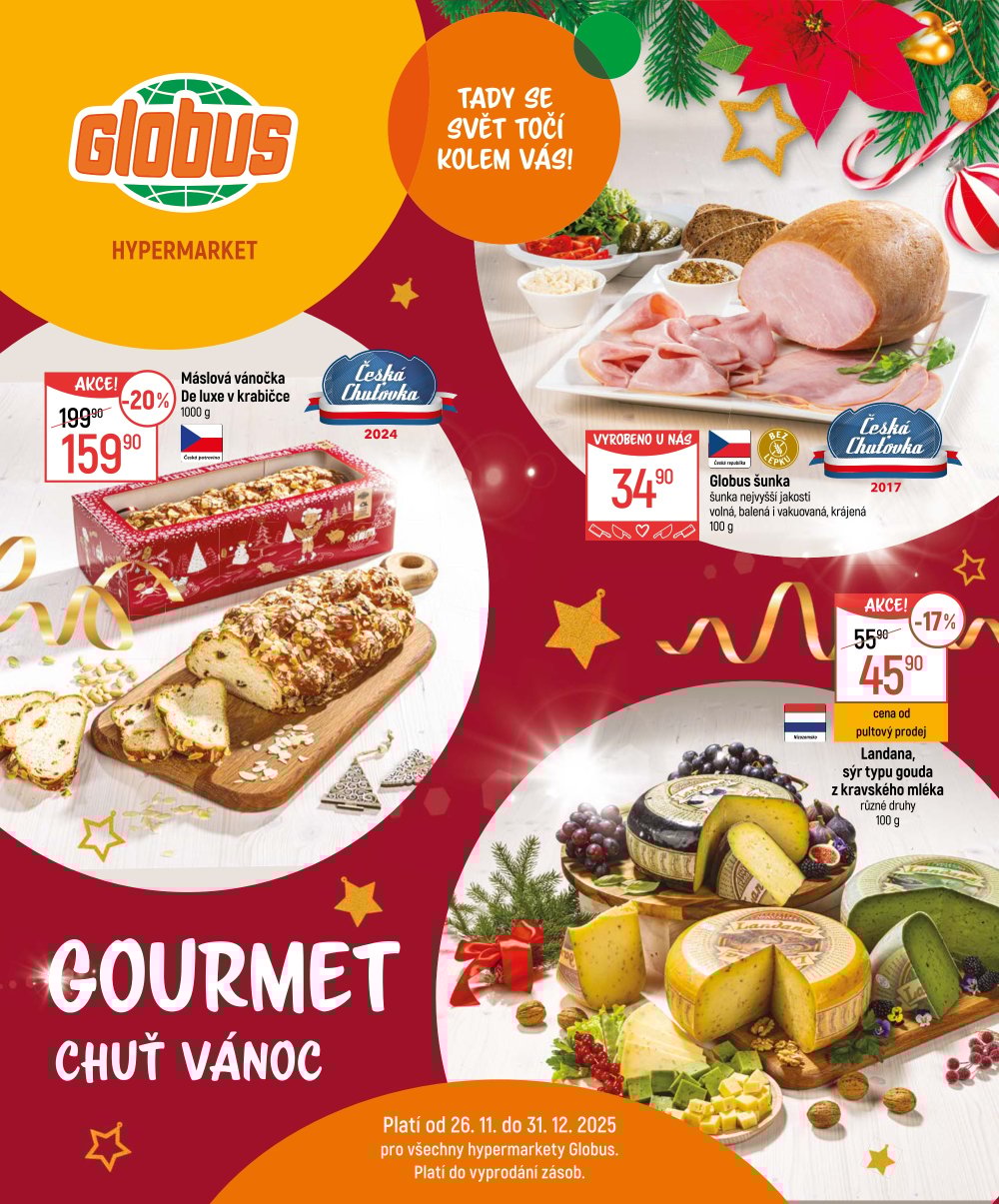 Leták Globus leták - Gourmet - strana 1