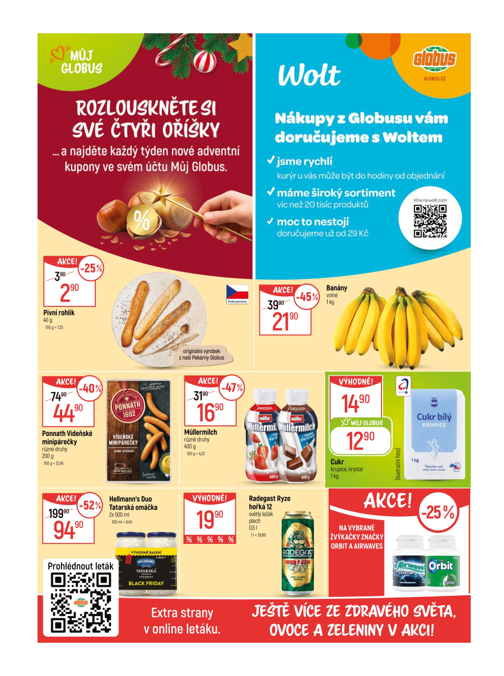 Leták Globus leták Praha - Černý Most - strana 2