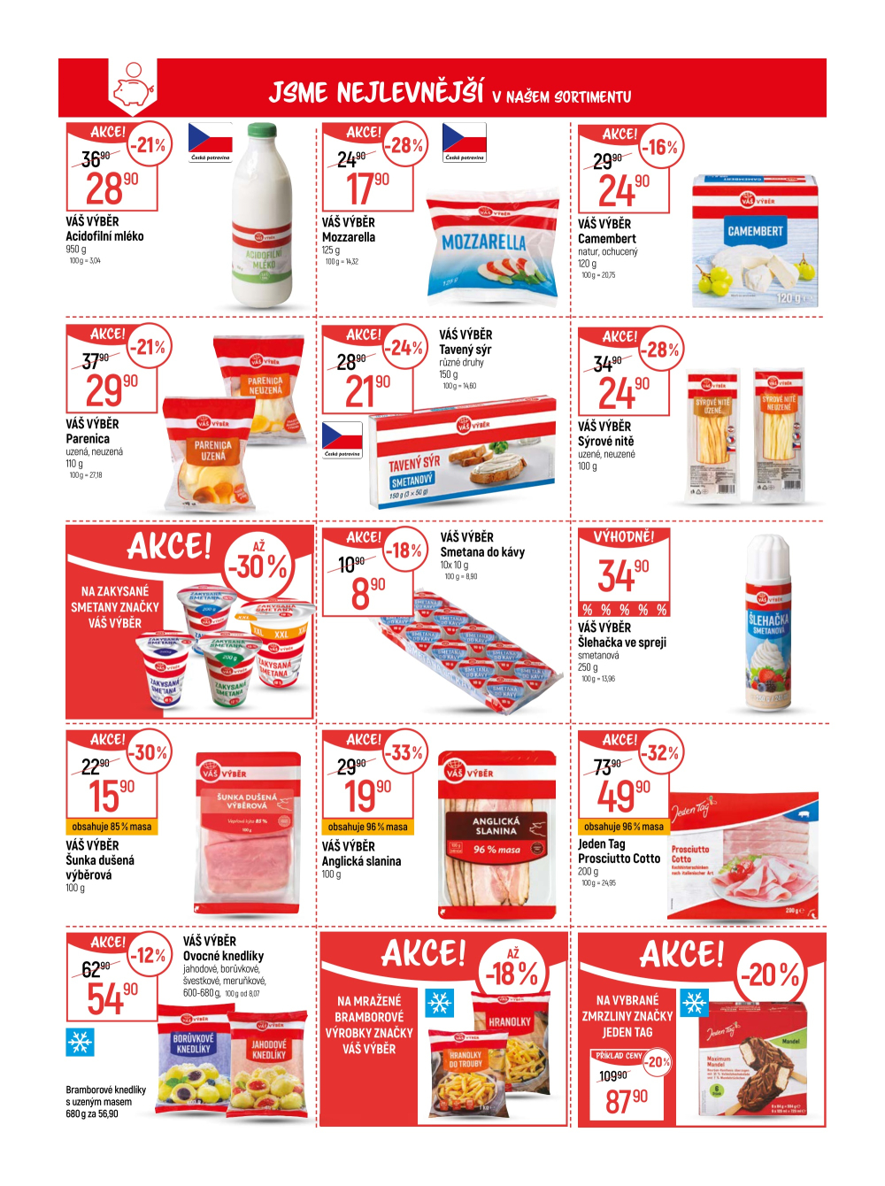 Leták Globus leták Praha - Černý Most - strana 3