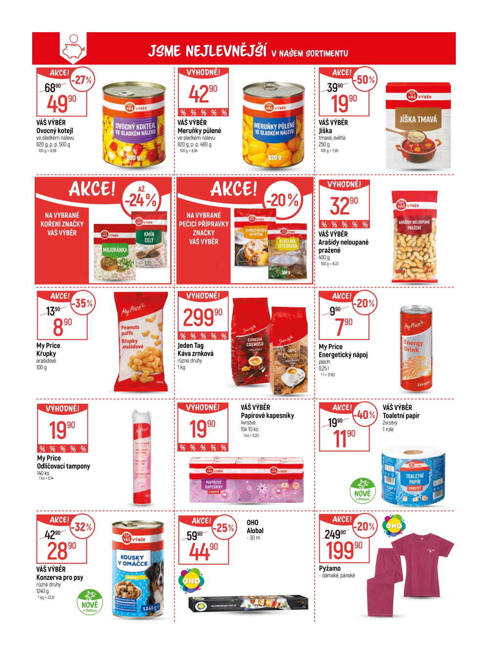 Leták Globus leták Praha - Černý Most - strana 4