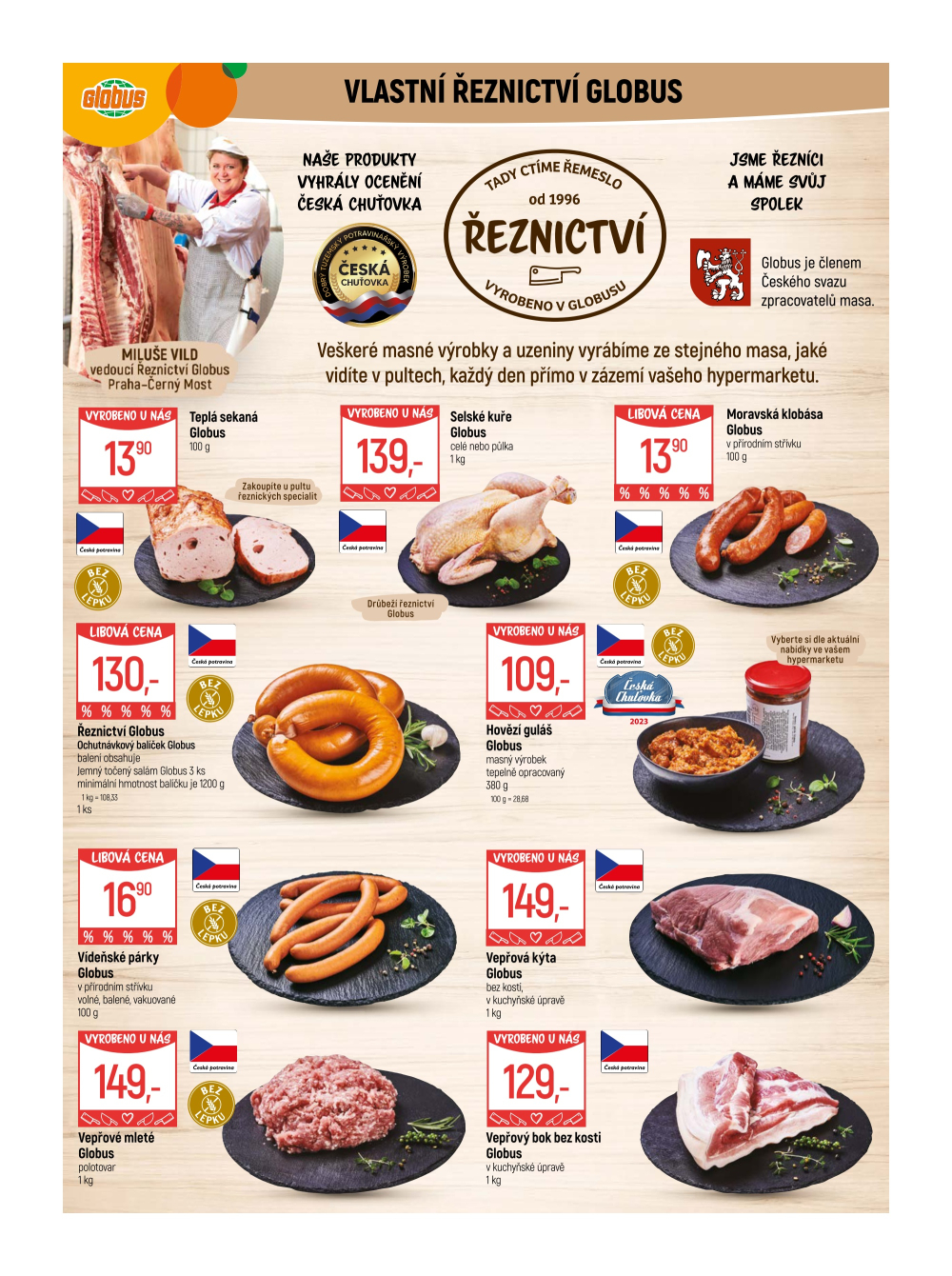 Leták Globus leták Praha - Černý Most - strana 5