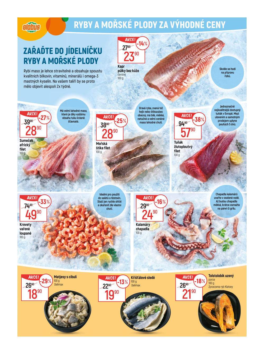 Leták Globus leták Praha - Černý Most - strana 9