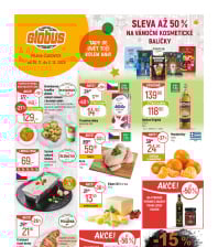 Akční leták Globus  Praha - Čakovice