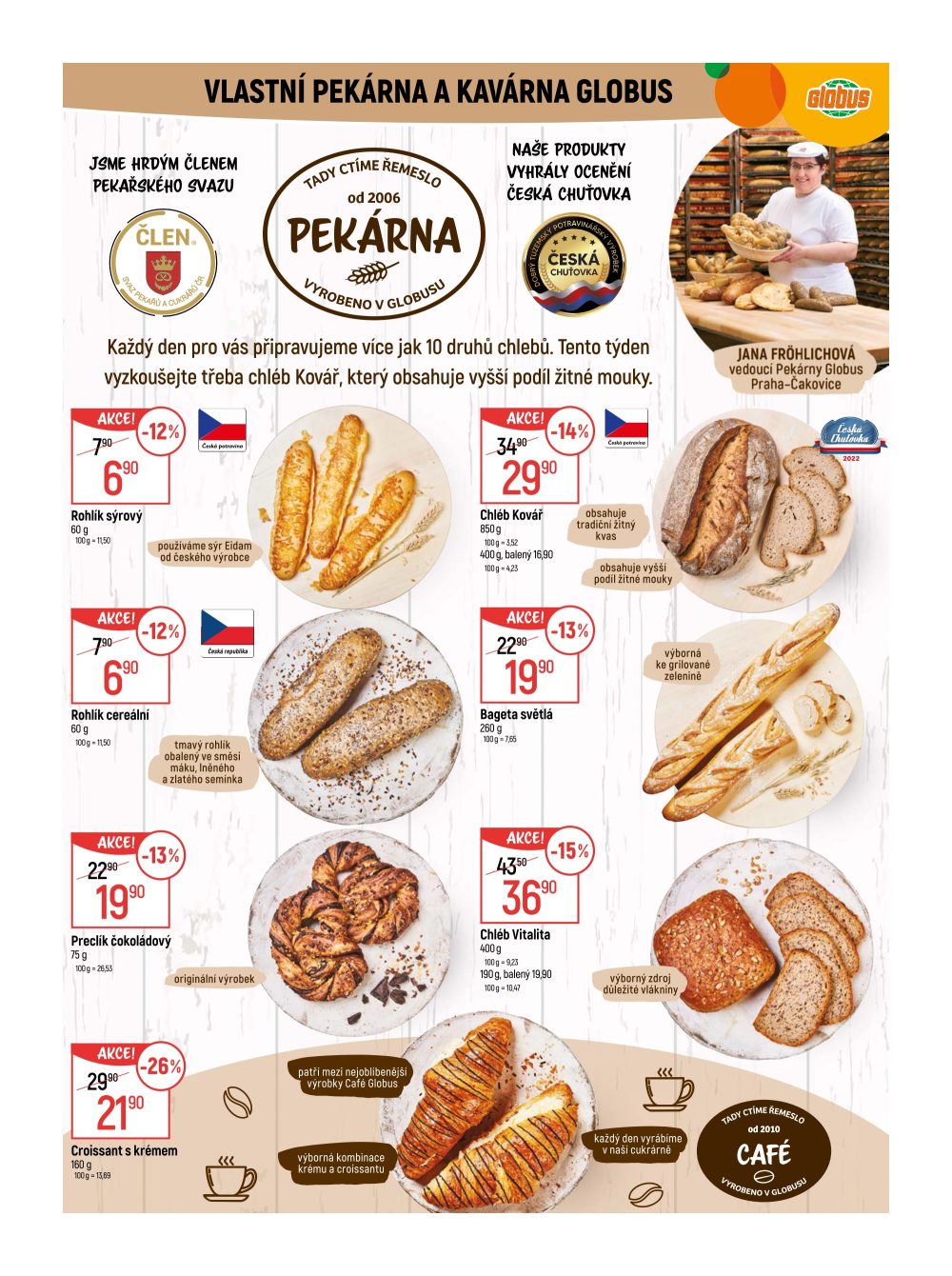 Leták Globus leták Praha - Čakovice - strana 6