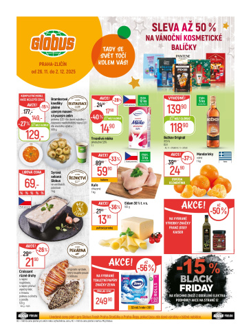 Globus leták Praha - Zličín