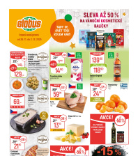 Akční leták Globus  České Budějovice