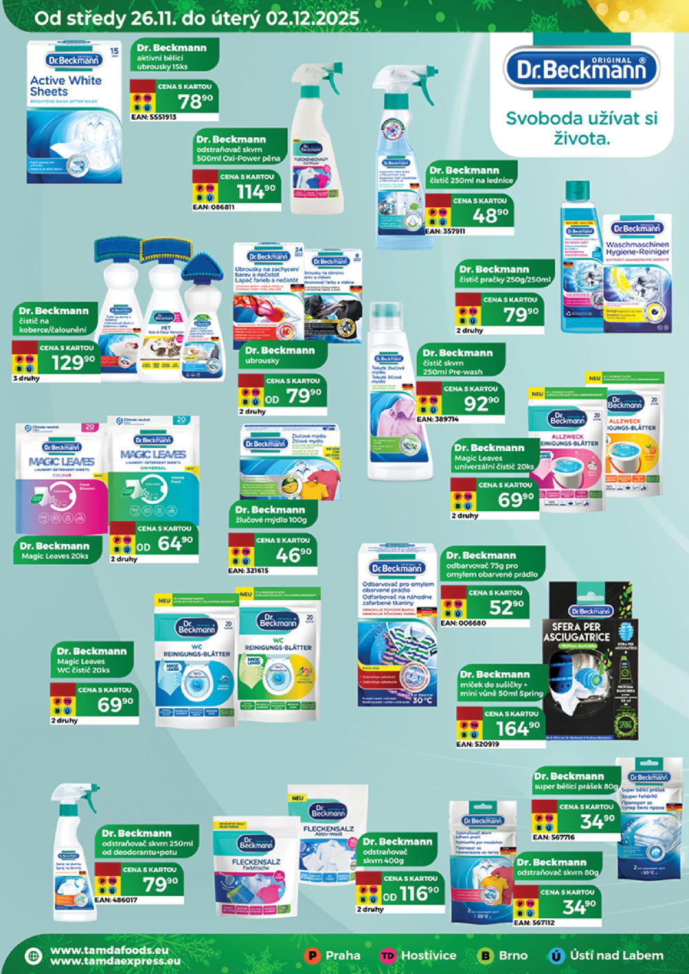 Leták TAMDA FOODS leták - strana 38