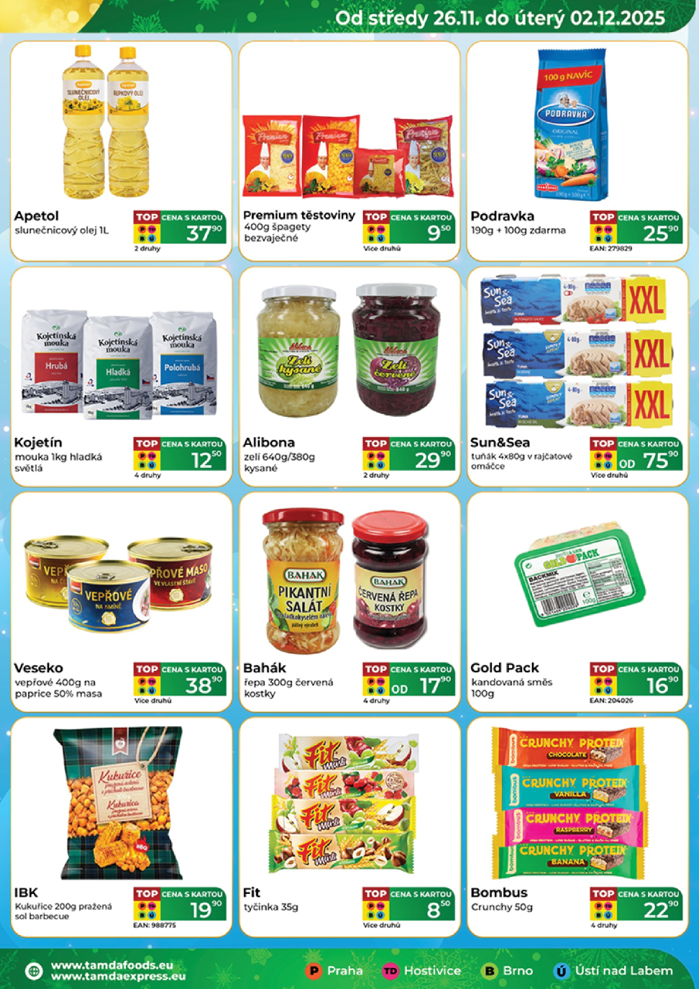 Leták TAMDA FOODS leták - strana 3