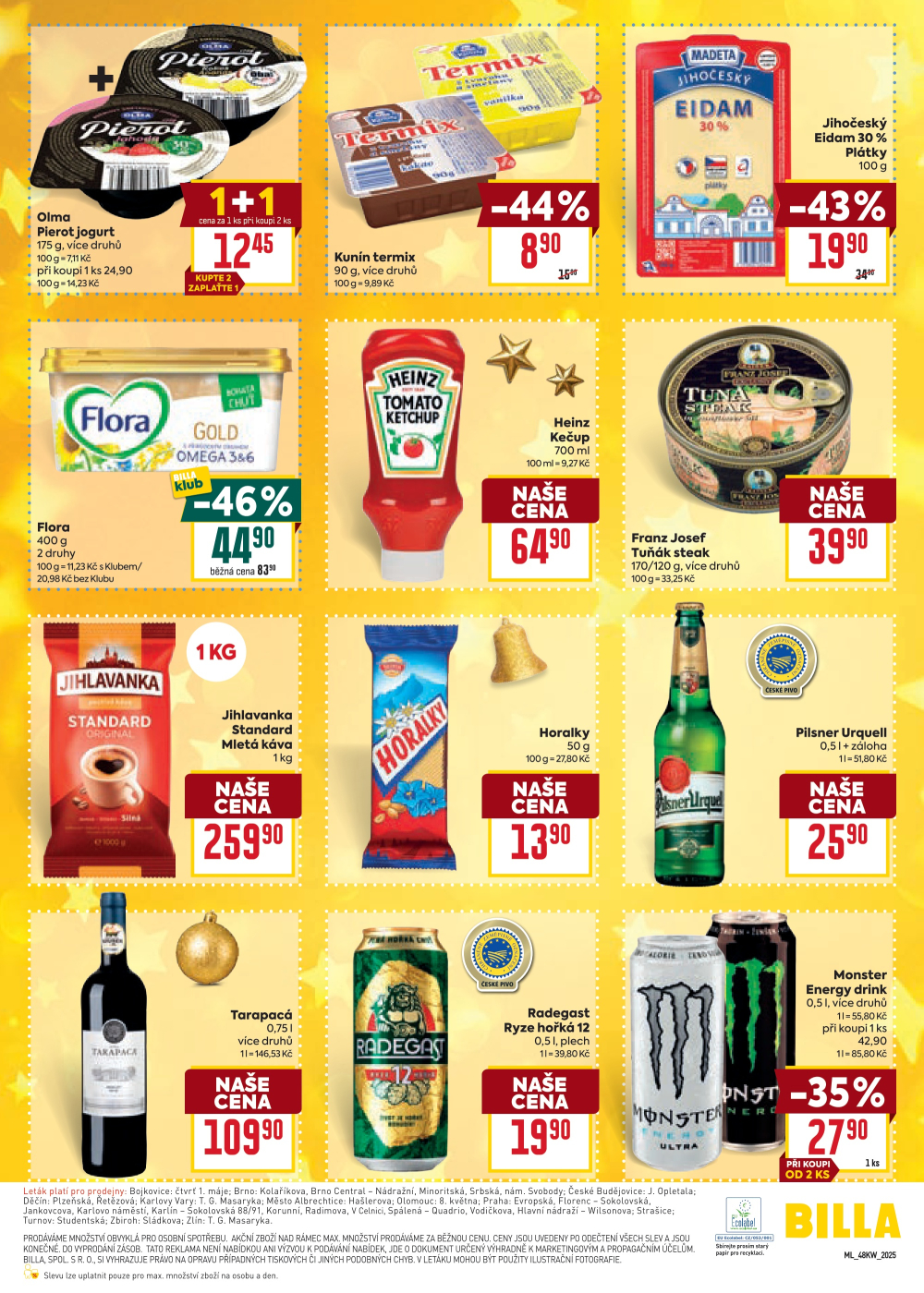 Leták BILLA malý leták - strana 3