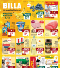 Akční leták BILLA velký 
