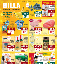 Akční leták BILLA velký 