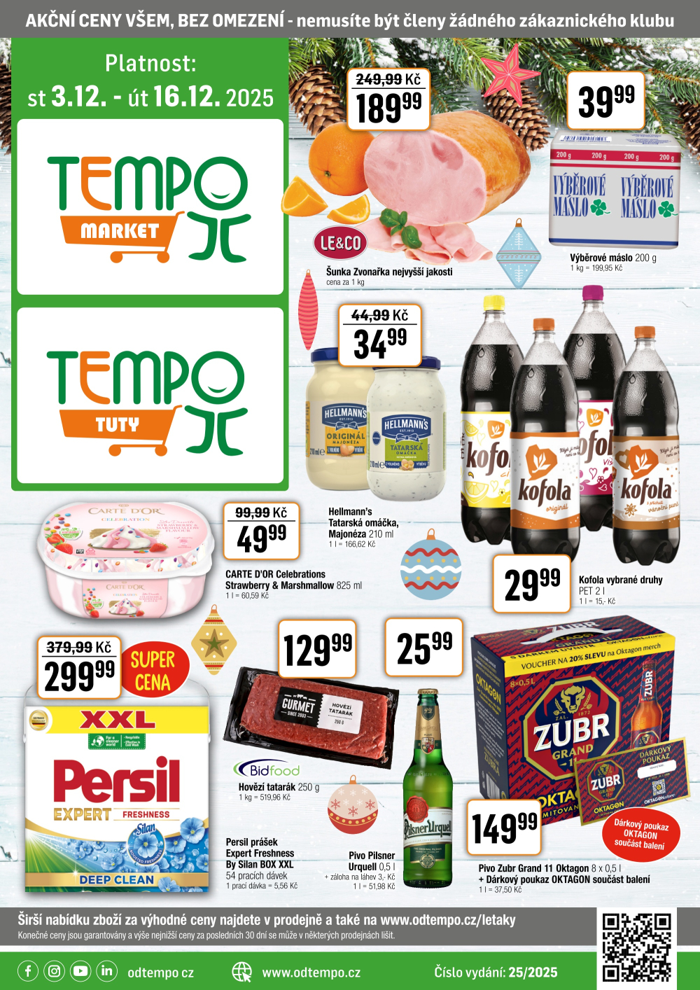 Leták TEMPO leták - strana 1