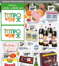 Akční leták TEMPO 