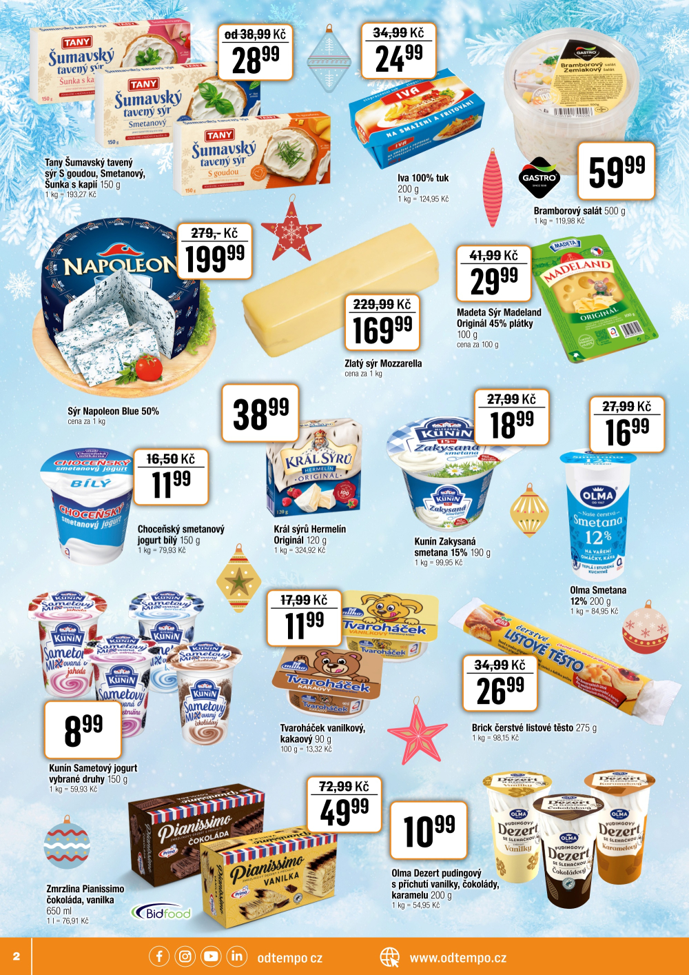 Leták TEMPO leták - Terno Opava - Jaktář - strana 2