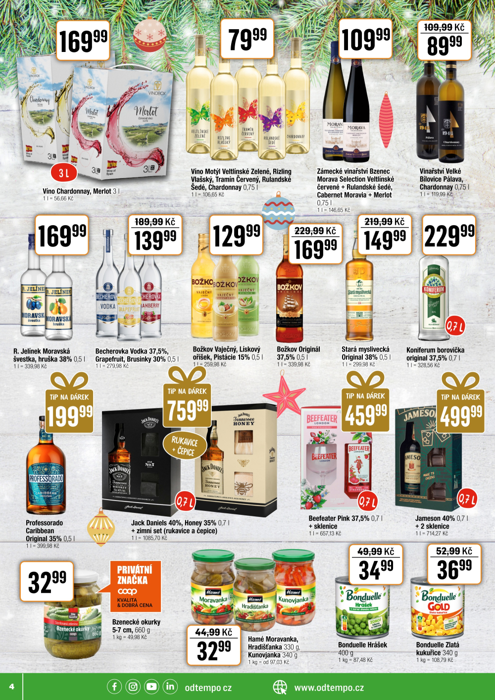 Leták TEMPO leták - Terno Opava - Jaktář - strana 4