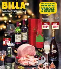 Akční leták BILLA  - Delikatesy