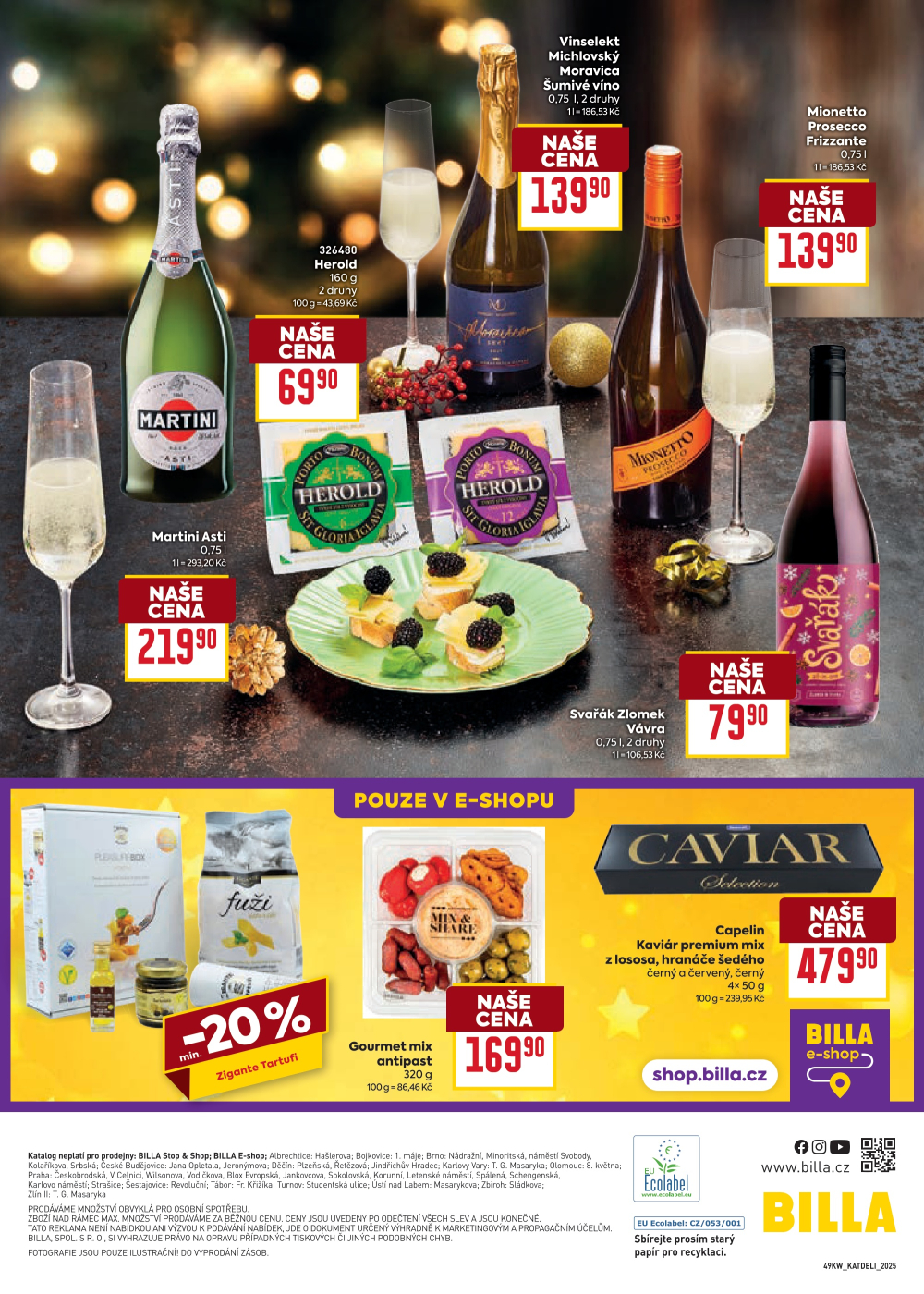 Leták BILLA leták - Delikatesy - strana 32